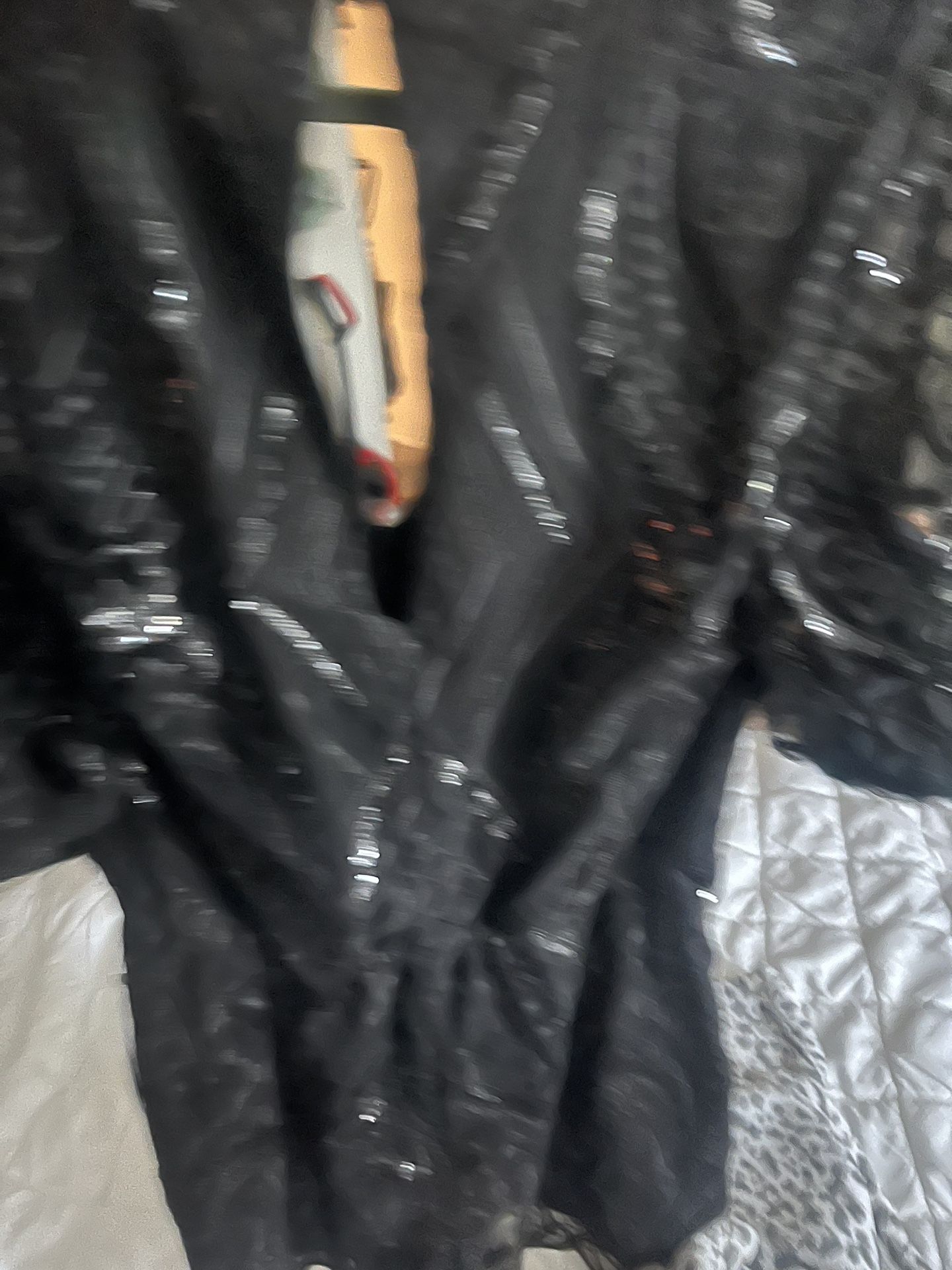 Black romper sequence