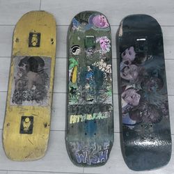 skateboard decks