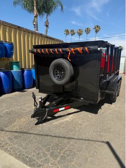 Smooth dump trailer