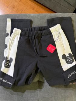Civil Regime Mickey Mouse cargo sweats medium