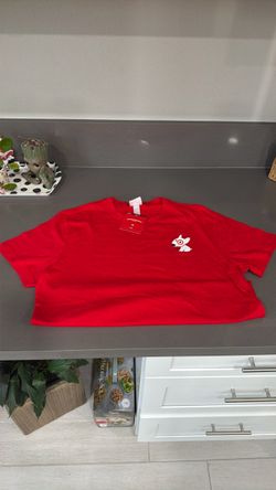 Target Bullseye Dog Red Graphic T-Shirt