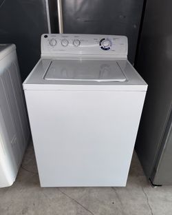 White GE Washer
