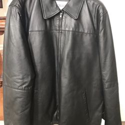 Men's size large Lamb leather jacket
