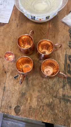 Moscow Mule Copper Mugs