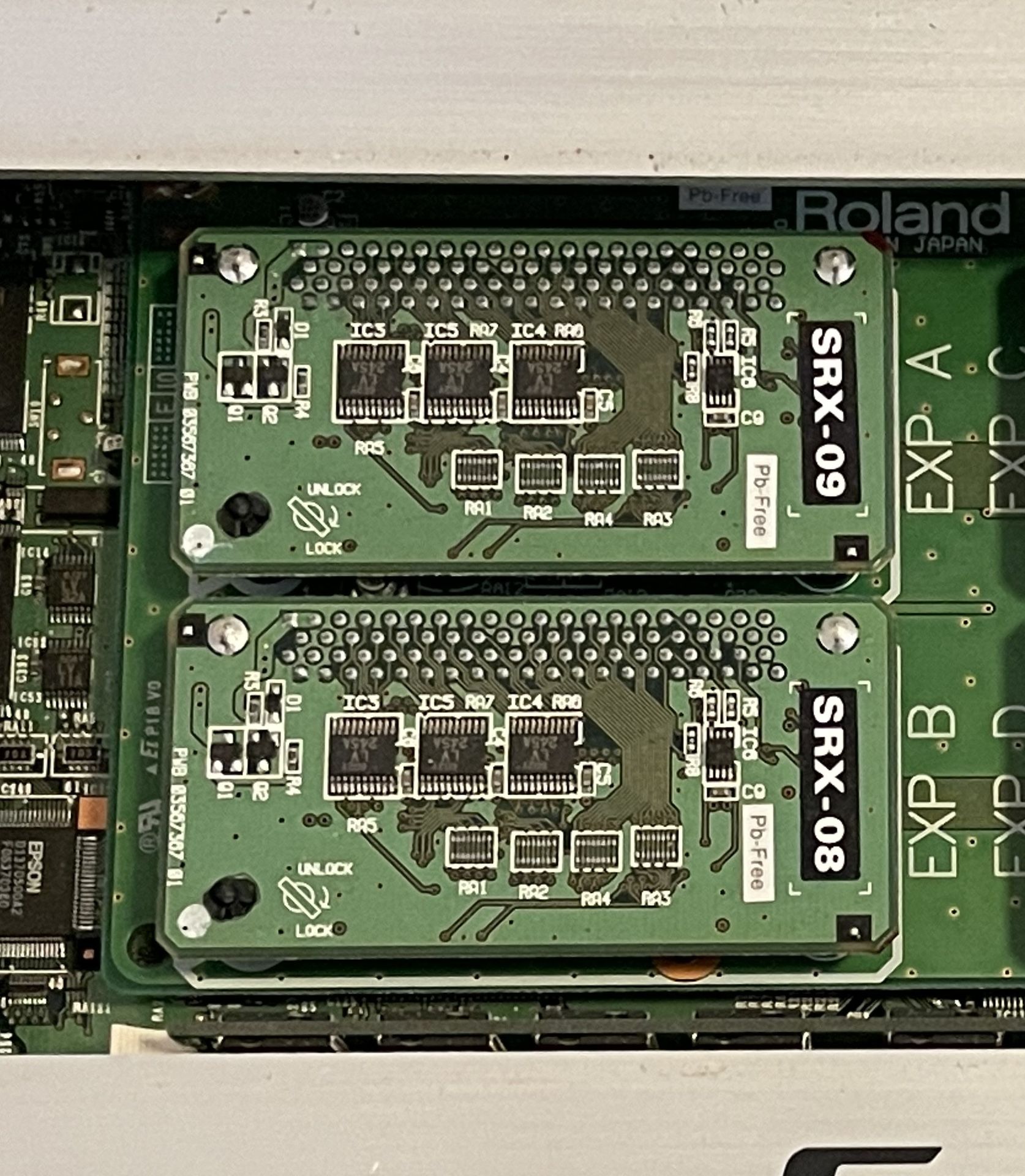 Roland SRX Sound Expansion Boards