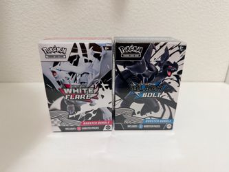 Pokémon black bolt white flare bundles