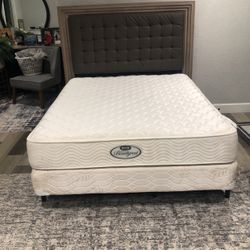 Queen Bed With Mattress