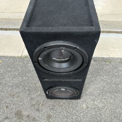 Comp R Subwoofer + Amp ( READ DESCRIPTION)