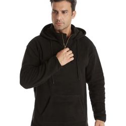 NEW Men’s Black Hoodie sweatshirt Size XL