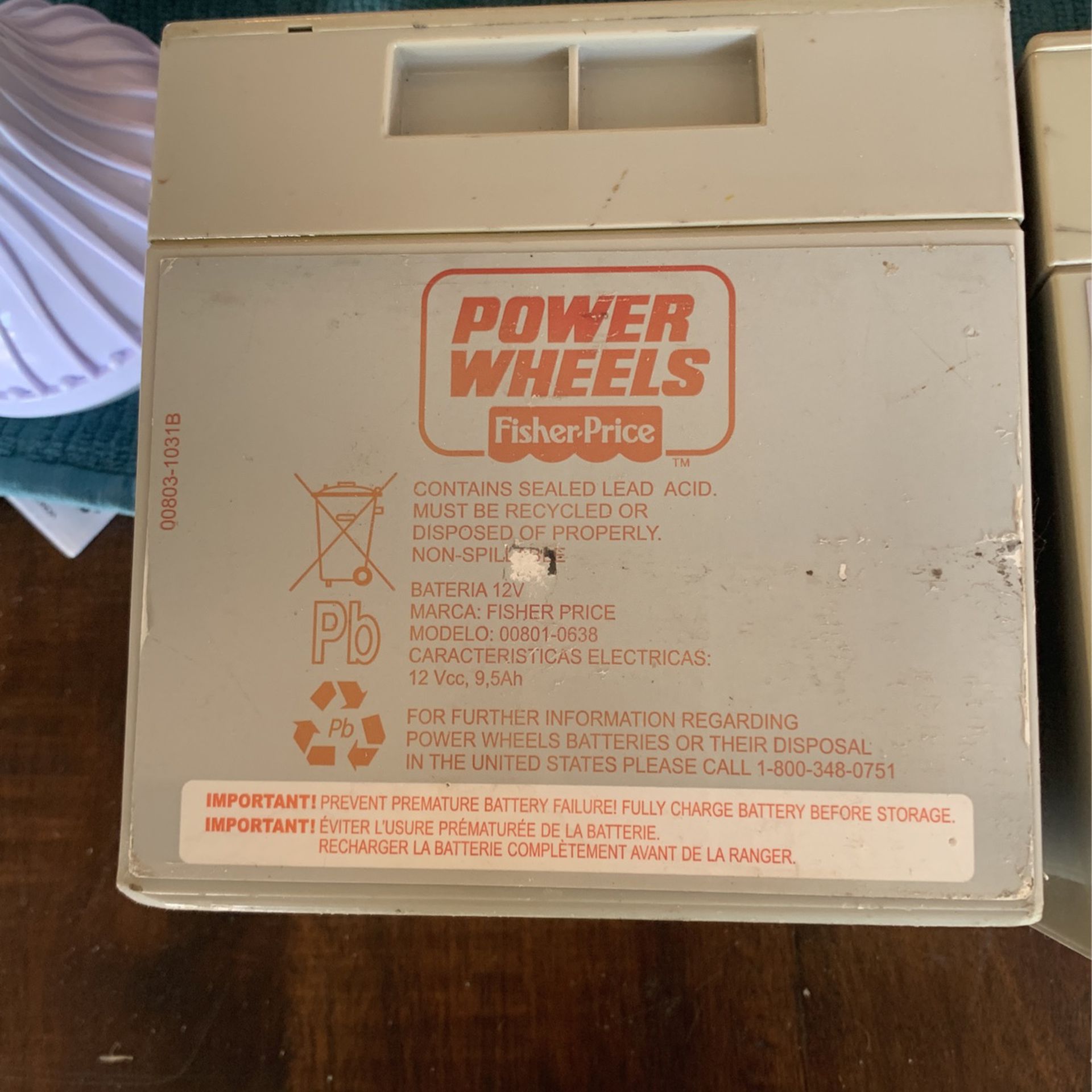 Power Wheels Batteries