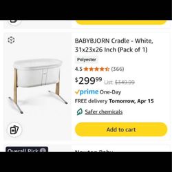 Brand New Baby Bjorn Cradle 