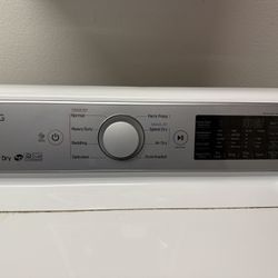 LG Washer And Dryer (gas) 