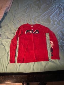 BOYS LONG SLV FILA TEE SIZE 10-12