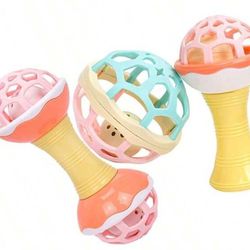 Baby Teether With Rattle 