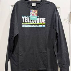 NEW w/ TAGS TELLURIDE Ski Resort Long Sleeve T Shirt Size LARGE