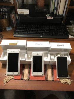 Now available iPhone 4 and iPhone 5, they are each $325