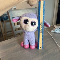 TY Plush Lavender Lamb 9” 