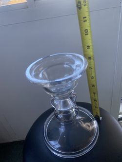 Glass Candle Stand
