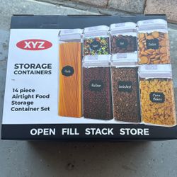 14 Piece Storage Container Set