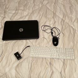 HP Laptop / Mouse / Keyboard / USB 