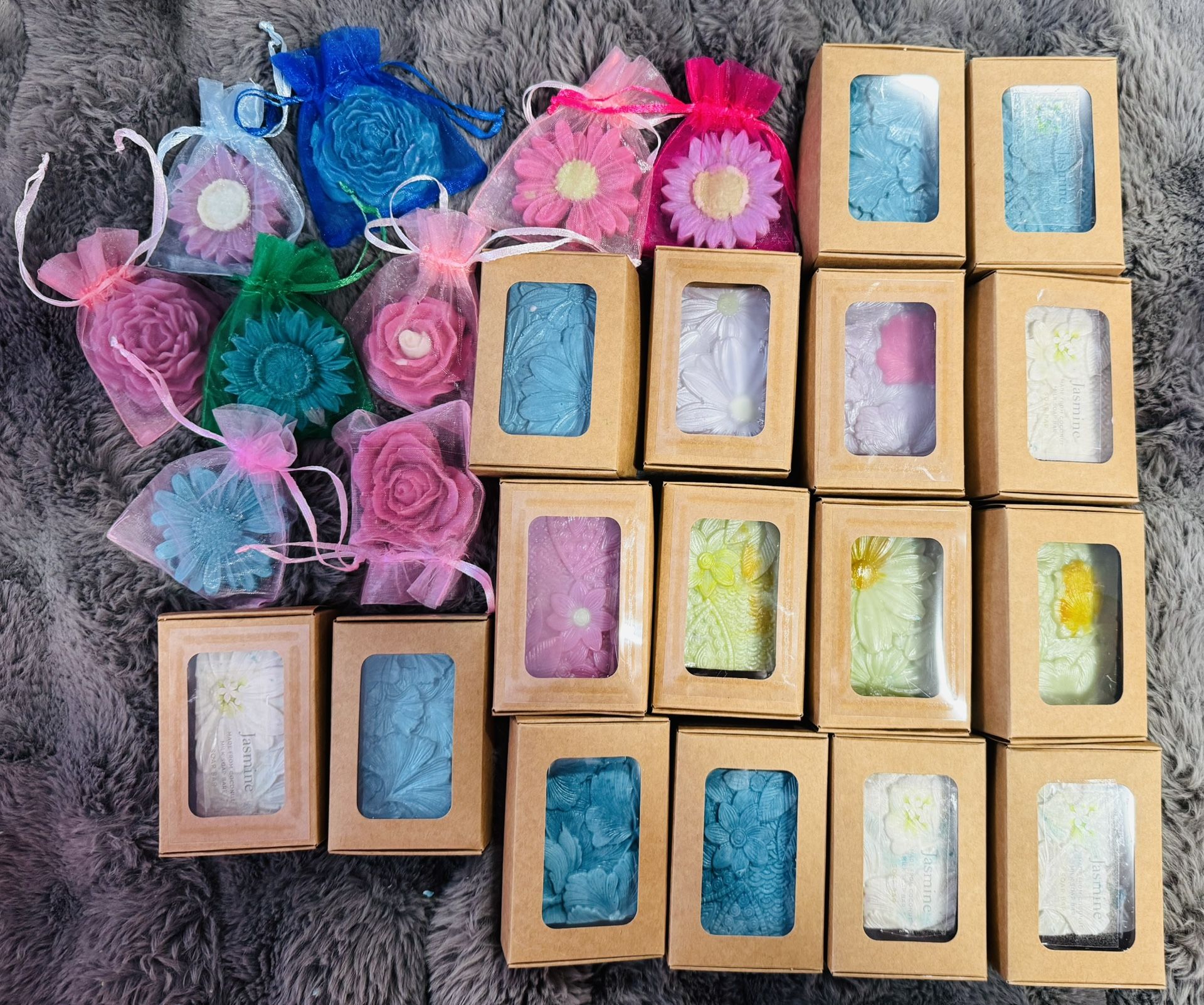 Handmade Flowers Soap
