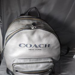 Coach Genuine Leather Backpack