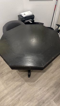 Bumper pool/poker table