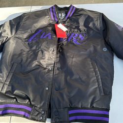 Men’s Medium Lakers Jacket 