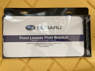 License Plate Bracket (Subaru)