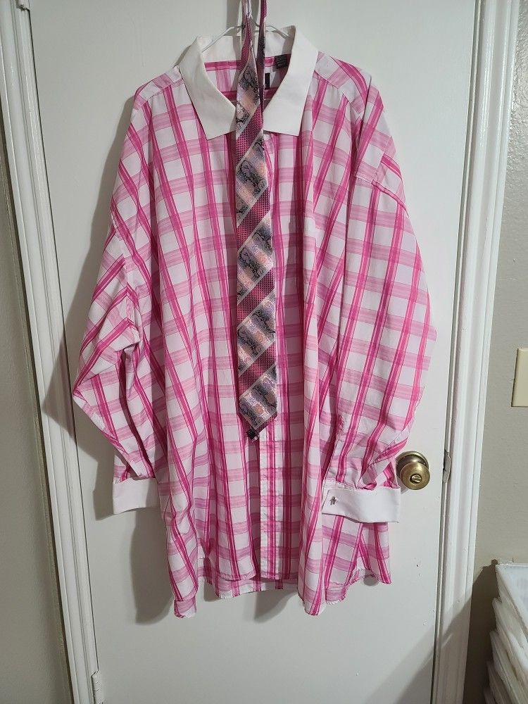 Dress Shirt, Tie, And Matching Handkerchief Combination. Plus So Much More.