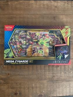 Pokemon Mega Zygarde Ex Box