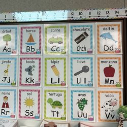 Spanish Alphabet Posters