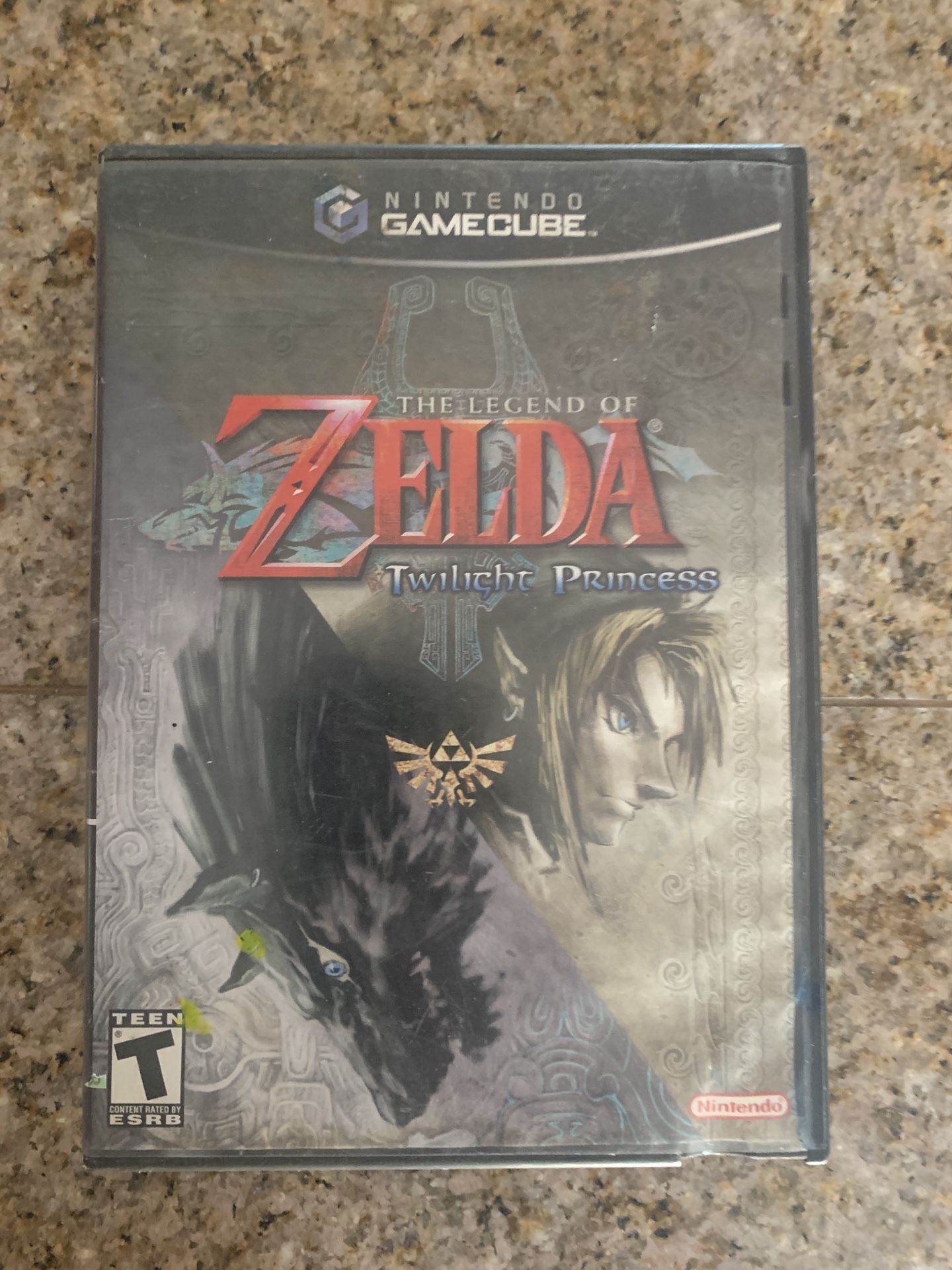 Gamecube: The Legend Of Zelda Wind Walker Game In Twilight Princess Case.