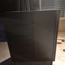 bed frame King   and drawers ,CRATE&BARREL