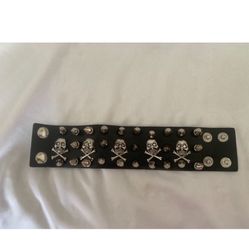 Leather Spike Bracelet