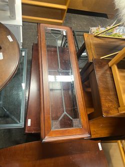 Metal and Wood Console/Entry Table