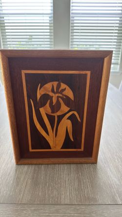 Wood Inlay Wall Art