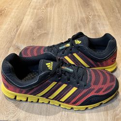 Adidas Aerate 2 ClimaCool Low Top CLEAN Fire Red Yellow Black Mens Size 13