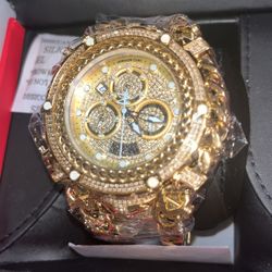 2.92 Carat Real Diamond Invicta Watch