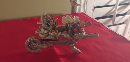 WHEELBARROW TEA LIGHT HOLDER