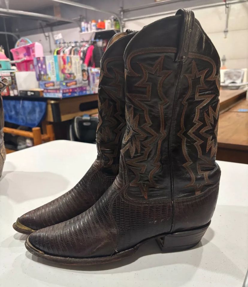Vintage Cowboy Boots Tony Lamas 