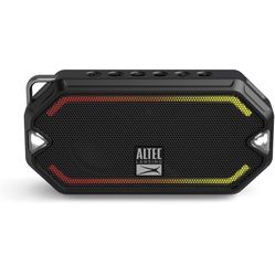 Altec Lansing HydraMini Wireless Bluetooth Speaker, IP67 Waterproof USB C Rechargeable Battery with 6 Hours Playtime, Compact, Shockproof, Snowproof, 