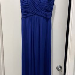 Royal Blue Dress (Prom, Wedding, Fancy, Elegant)