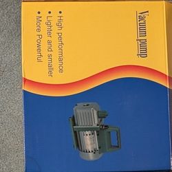 Vacuum Pump Brand New Never Been Used