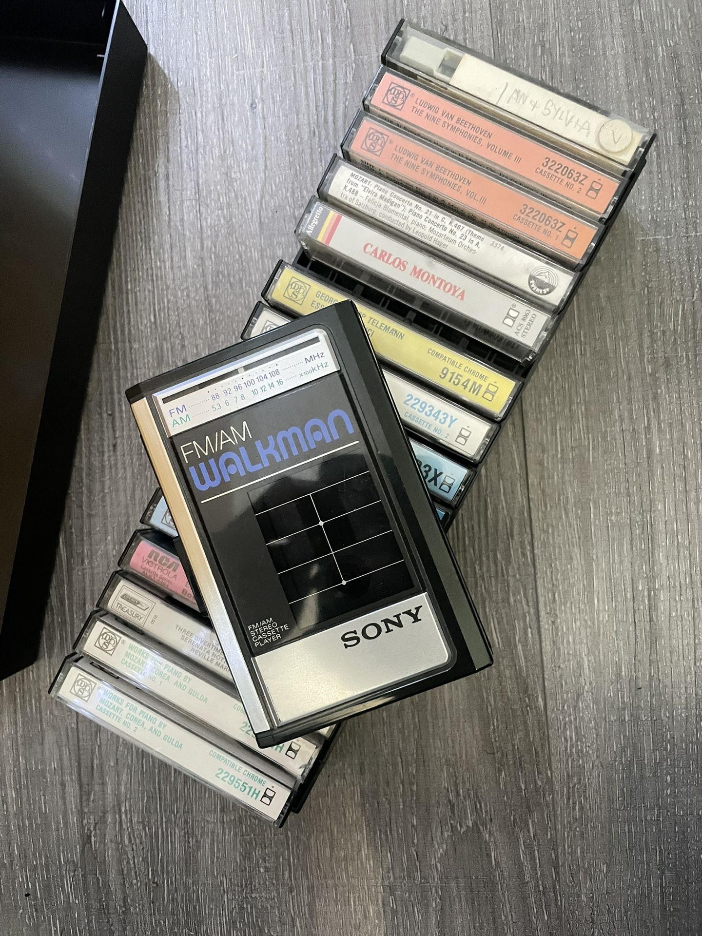 Vintage Sony Walkman WM-F41 Cassette Player