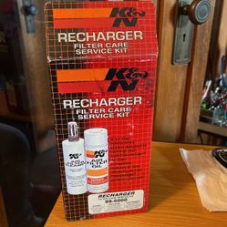 K&N Motorcycle Recharger Filter Care Kit