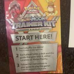 Pokemon Trainer Game Kit
