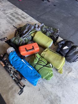 camping/hiking/fishing stuff