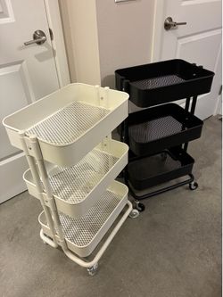 Rolling carts set of 2 (IKEA)