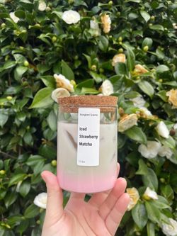 Handcrafted Drink Inspired Soy Candles